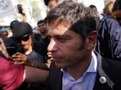 Axel Kicillof habló por primera vez del triple crimen de Morena, Brenda y Lara: apuntó a un grupo narco "con base en CABA"