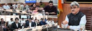 CS J&K takes stock of critical care health projects under PM