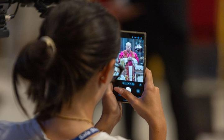 Pope Leo XIV: ‘It’s going to be very difficult to discover the presence of God in AI’