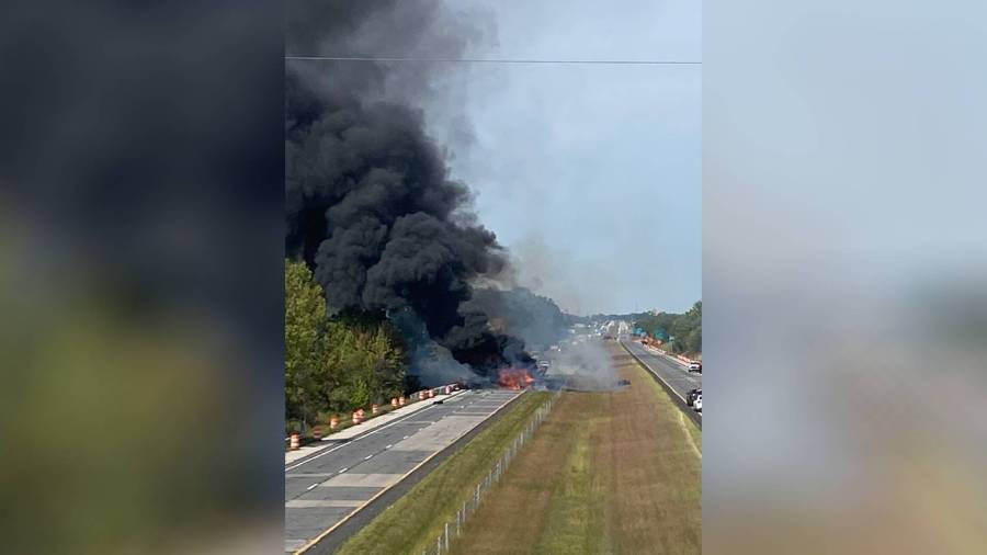 INDOT: Semi fire causes closure of I