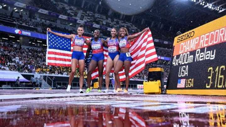 Sydney McLaughlin-Levrone Helps US Break Another Record As Track Fans Have The Best Reactions Sydney McLaughlin-Levrone anchors Team USA to 4x400m gold, smashing records and thrilling fans at the Toky