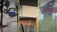Videos muestran fuerte viento, lluvia y granizos que afectan a Santiago y otras localidades de la zona central