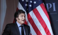 Milei inicia su agenda en Estados Unidos: se reúne con Trump y Georgieva