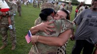 Soldiers from the 1st Armored Brigade Combat Team return home