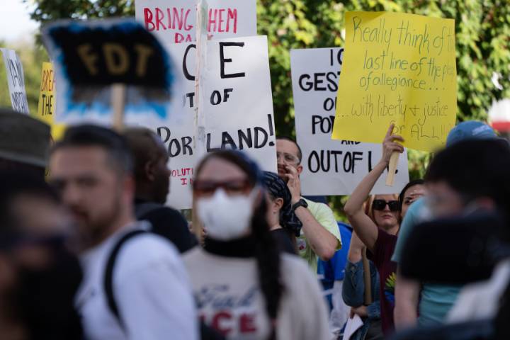 Oregon sues to block Trump from sending National Guard to Portland