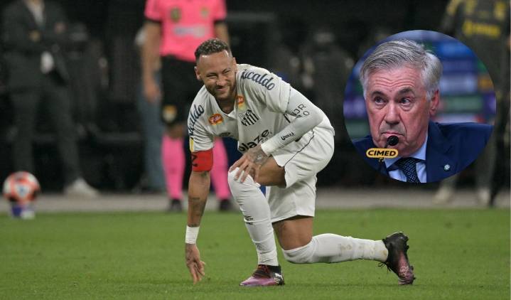 Escándalo en Brasil: Neymar contradice a Ancelotti por no ser citado