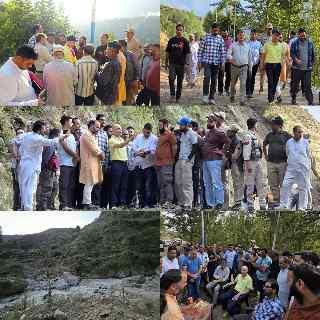 DC Kishtwar inspects work on Ikhala–Lopara Road Project; Directs early start of Suid Bridge construction