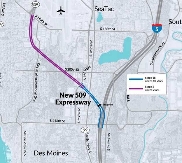 West Seattle Blog… | You asked, so we asked: What do users of the north stretch of Highway 509 need to know about tolling on the new south stretch?