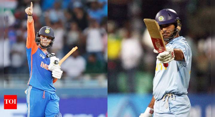 Abhishek Sharma breaks Yuvraj Singh's long-standing India vs Pakistan T20I record
