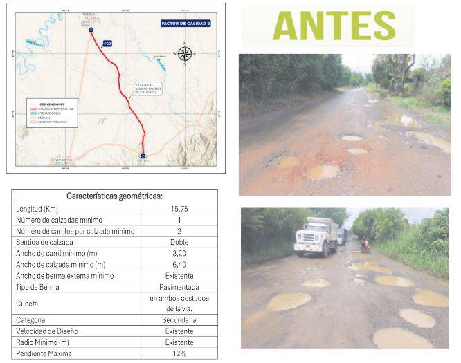 "Rutas del Valle celebra avance clave en la rehabilitación de la vía Ye de Villa Rica 