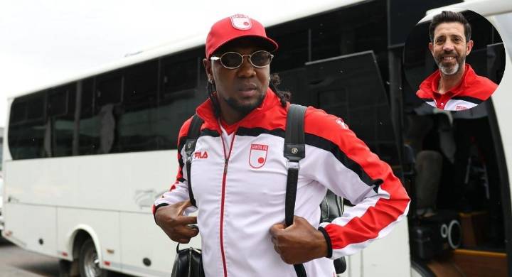 Cosas del fútbol: Hugo Rodallega habló sobre la posible salida de Jorge Bava de Santa Fe