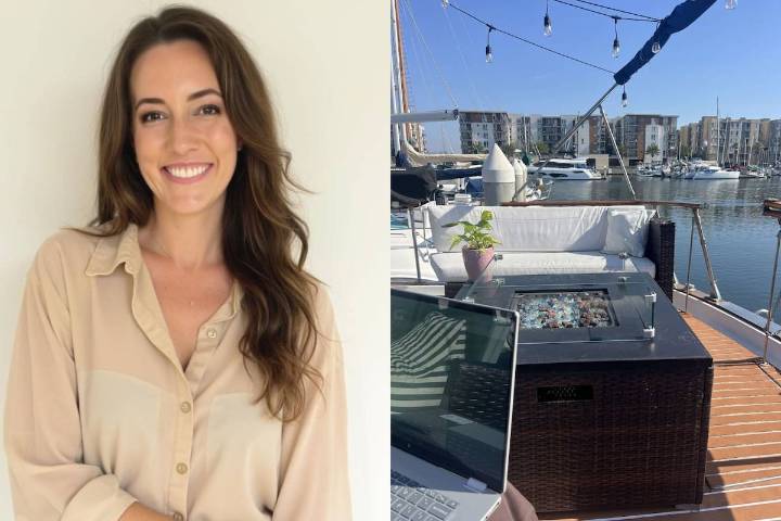 Su historia. Le aumentaron la renta en Chicago y dijo adiós: ahora llevó su casa a un barco en Los Ángeles y no piensa volver