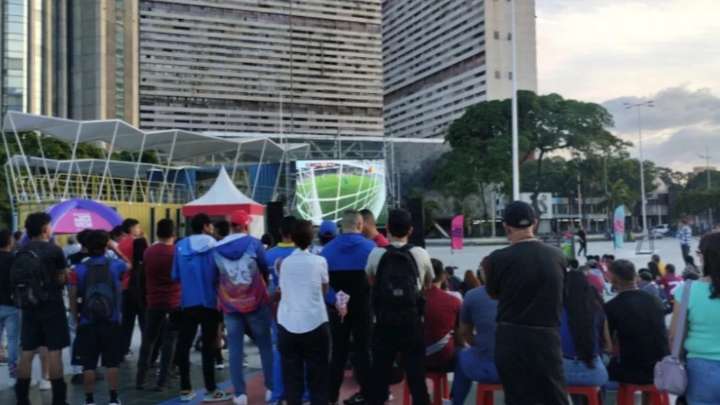 Caracas ofrece lugares con entrada libre para ver el partido de la Vinotinto este jueves