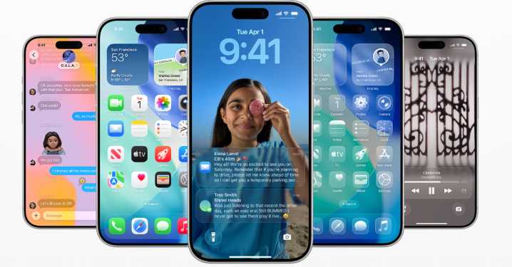 iOS 26 with Apple’s Liquid Glass redesign is out now