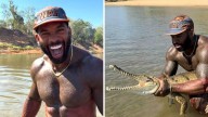 Influencer Mike Holston manhandles crocodile in Cape York now at centre of investigation