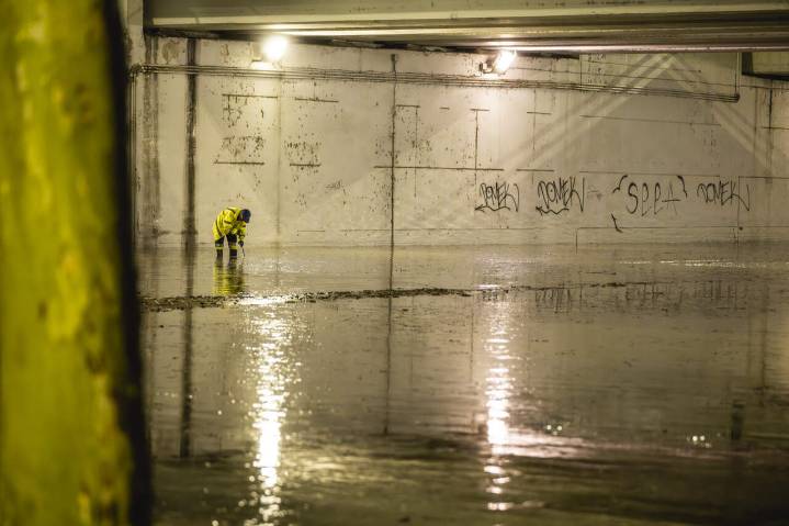 El plan de limpieza en Cuarte, Cadrete y María de Huerva por parte de la DGA tras la tormenta
