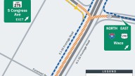 Stretch of I-35 southbound in South Austin to be closed Saturday night