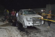A suicide bombing near a political rally in southwestern Pakistan kills 13 and wounds 30