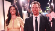 Matthew McConaughey and Camila Alves share romantic moment at 'The Lost Bus' screening
