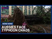Australians Share Their Fears as Super Typhoon Ragasa Causes Havoc Across Hong Kong