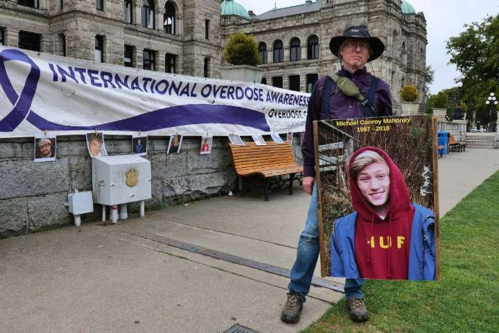 'At every point, the system made his condition worse': B.C. families mark drug crisis