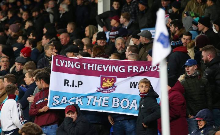West Ham fan protests: 'We've had enough. It's time for change'