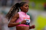 Gabby Thomas won't run at track and field world championships due to Achilles tendon injury