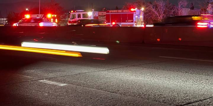 Crash impacts eastbound I-80 traffic in Sparks