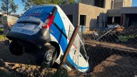 Robo de ambulancia: la persecución hasta la pileta de Funes incluyó disparos