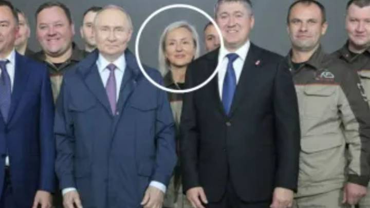 Putin’s cosplaying female bodyguard seen in NEW disguise after earning nickname ‘Agent Cornetto’ serving boss ice cream