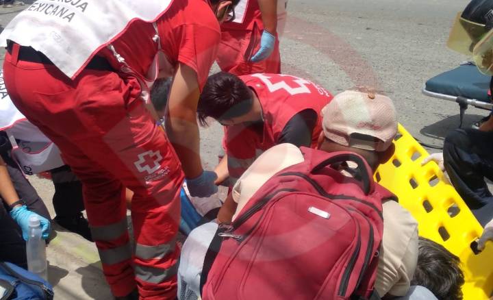 Atropellaron una persona en el bulevar central