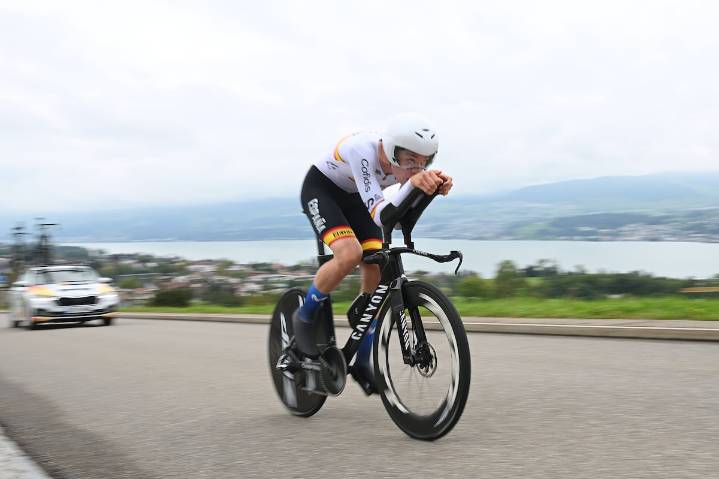 Iván Romeo inaugura para España el cuestionado Mundial de ciclismo de Ruanda