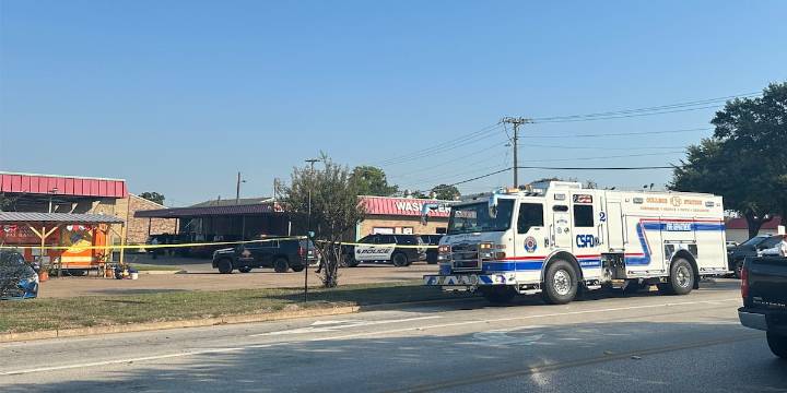 Large police presence shuts down Longmire and Deacon Drive