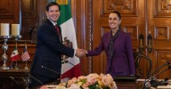 Recibe CSP a Marco Rubio en medio de la ofensiva de EUA contra el narcotráfico