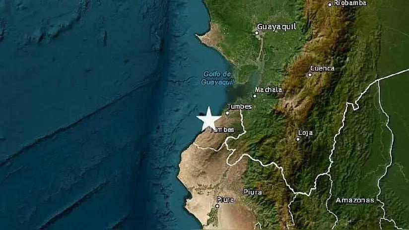 Un sismo de magnitud 4.1 remeció la región Tumbes esta mañana