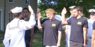 New Navy officers sworn-in during ceremony at The Big E