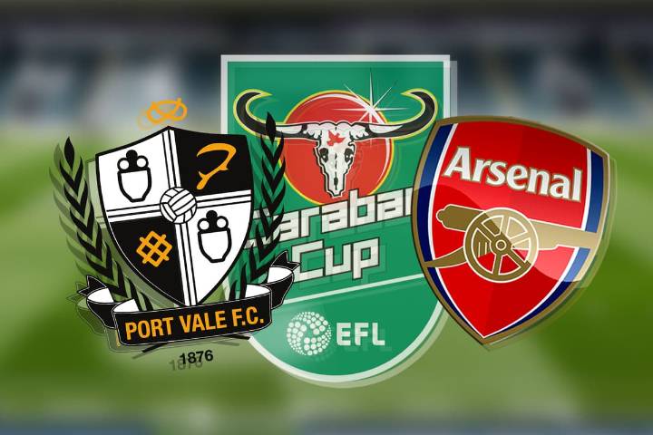 Port Vale vs Arsenal LIVE: Carabao Cup match stream, latest team news, lineups, TV, prediction