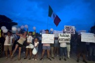 Exigen justicia en Playa del Carmen: protestan por pescador muerto tras golpiza policial