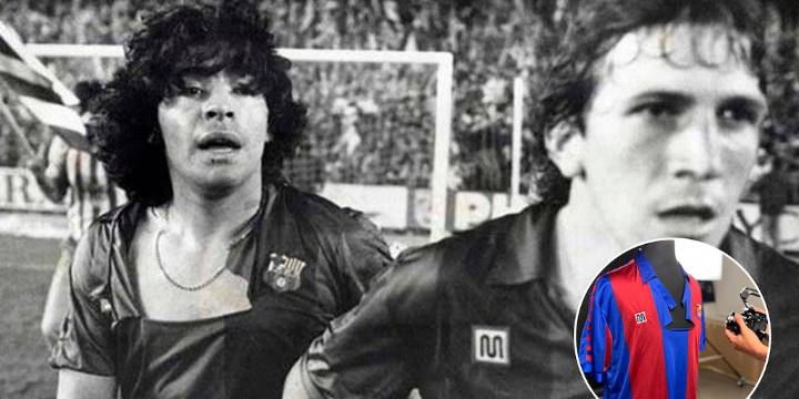 La rescató una lavandera y estuvo 40 años guardada: la asombrosa historia de la icónica camiseta de Maradona que será subastada