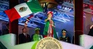 Marina del Pilar encabeza el Grito de Independencia en Mexicali ante miles de asistentes