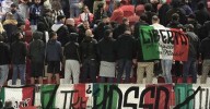 Afición italiana da la espalda al himno de Israel