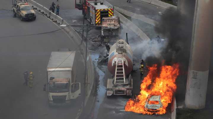 Massive gas tanker explosion in Mexico City kills 3 people and injures 70 others