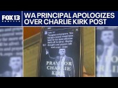 WA principal 'stepping away' after Charlie Kirk Instagram post backlash