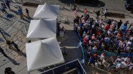 President Trump visits Yankee Stadium for pre-game 9/11 ceremony; security heightened in wake of Charlie Kirk shootiing