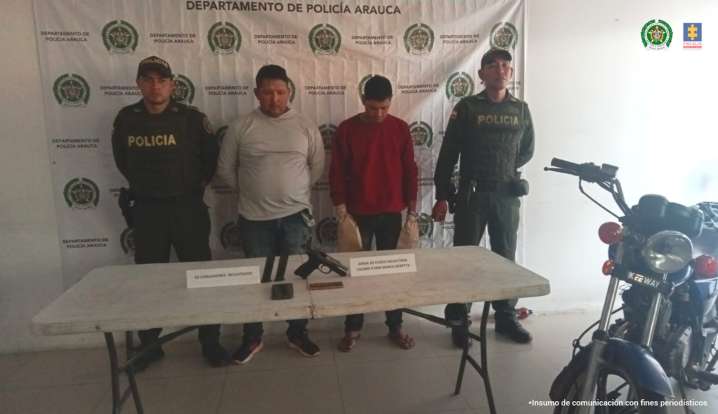 Fueron enviados a la cárcel por el asesinato de un hombre dentro de la plaza de mercado de Arauca