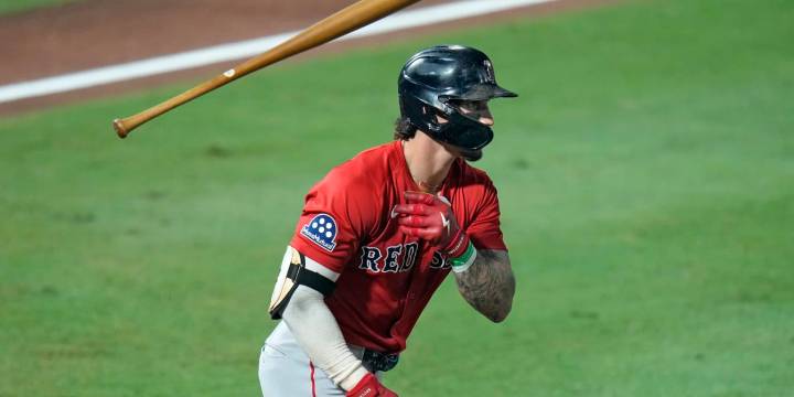 Jarren Duran hits go-ahead homer, Red Sox score 7 in the 8th