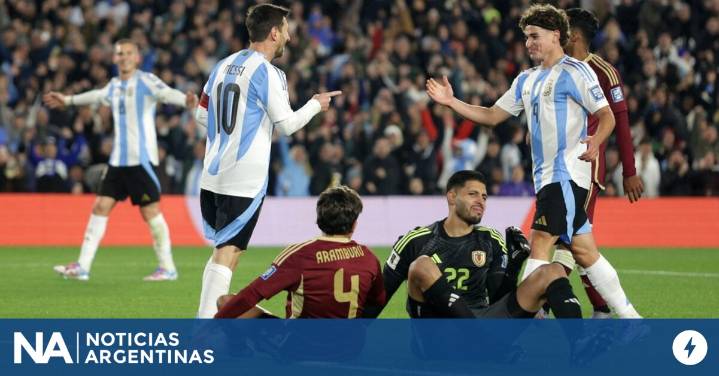 Tres argentinos incluidos en el "Once ideal" de la anteúltima fecha de las Eliminatorias Sudamericanas