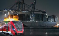 En fotos: El primer tren del Metro de Bogotá ya está en Colombia
