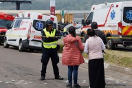 Freight train slams into a bus outside Mexico City and kills at least 10 people