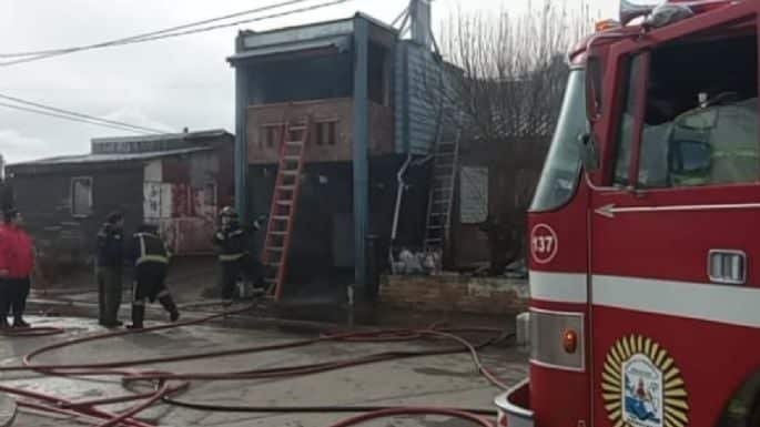 Voraz incendio en Chacra...